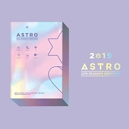 Fantagio Music ASTRO - 2019 ASTRO SEASON'S GREETINGS [HOLIDAY ver.] Desk Calendar+Scheduler+Note+DVD