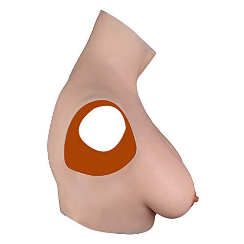 CrossdressingMen Silicone Breast Forms for Crossdresser C Cup Bra Artificial Boobs