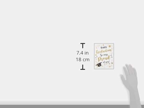 Piccadilly Greetings Modern Occasion Card Graduation - 8 x 6 inches