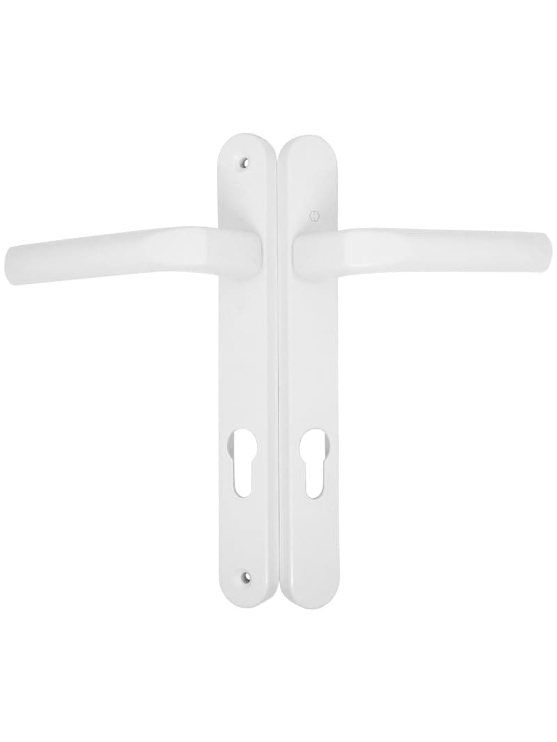 Asgard Door Handle 203mm Screw Fix 92pz Old Everest Match White
