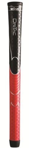 Dri-Tac AVS 5DT-BRD Black/Red Standard Grips