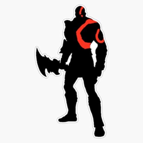 Fierce Battle Warrior Vinyl Waterproof Sticker Decal Car Laptop Wall Window Bumper Sticker 5"