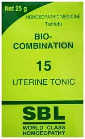 SBL BIO-COMBINATION-15 TABLETS 25GM | PACK OF 2 |