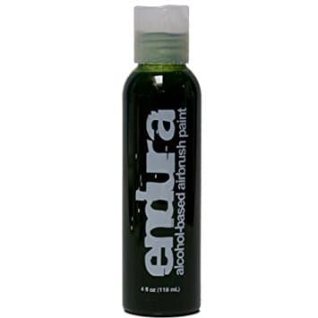 4 oz Green Endura Ink Alcohol Based Airbrush Makeup
