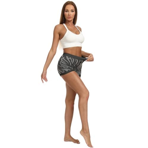 LALESTE Women's Boyshort Underwear Full Coverage Seamless Panties Soft Stretch Boxer Briefs 5 Packs