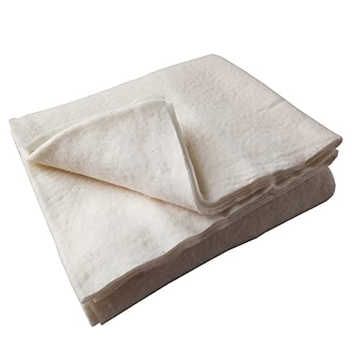 King Quilt Batting for Quilts, 96"X108" Warm and Natural Quilting Cotton Batting Fabric for Sewing