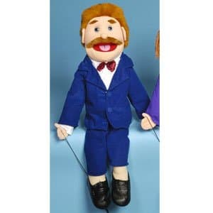Sunny Toys GS4302 28 In. Dad In Blue Suit44; Full Body Puppet