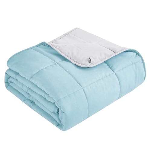 Topcee Weighted Blanket (20lbs 80"x87" King Size) Soft Cooling Heavy Blanket Sleeping, Apply to 190-210 lbs Body, Thick Breathable Blanket with Glass Bead, Easy Care