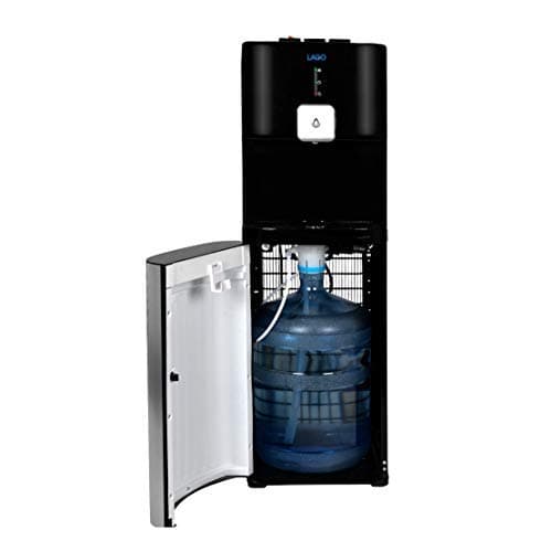 Lago CLBL220 Bottom Load Hot, Cold & Room Black Water Cooler Dispenser