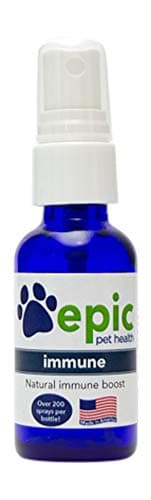 Immune - All Natural Electrolyte Supplement - Promotes Healthy Immune System- Helps Relieve Allergies & Discomfort- Nutritional Multivitamin for Cats & Dogs (Spray 1 oz)