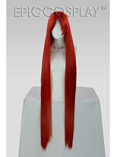 Epic Cosplay Asteria Apple Red Extra Long Straight Wig 50 Inches (09R1)