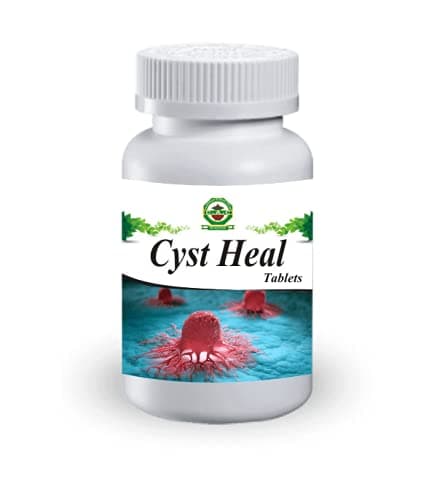 Chandigarh Ayurved Centre Cyst Heal Tablet - 1 Bottle (30Tablets) cyst, polyp, lipoma, ovarian cyst, Pure Ayurvedic Ingredients like Kanchnaar Guggul, Kaishore Guggul, Trikatu