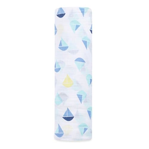 ideal Baby by The Makers of Aden + Anais Single Swaddle, Set sail