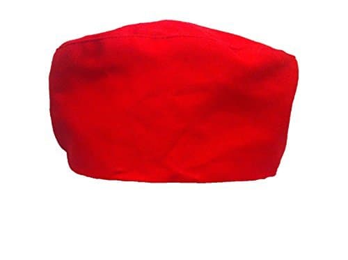 Red Chef Skull Cap
