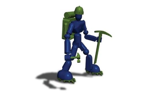 Stikfas G2 Alpha Male Action Figure Kit Outdoor Adventurer