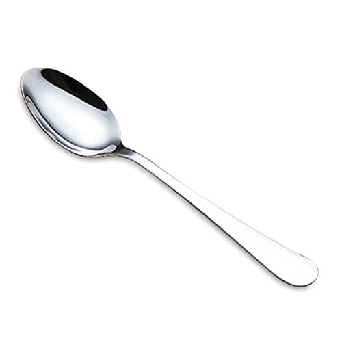 Soup Spoons (Set of 6) 6.5" Stainless Steel Spoon (Soup Spoons)