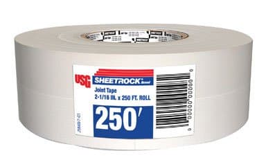 Sheetrock 250 ft. L x 2-1/16 in. W Paper White Joint Tape
