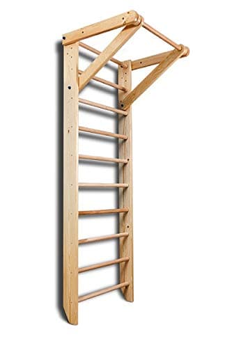 Stall Bar, Swedish Ladder Wall Bars "Sport-1-220", Children Home Gym, Gymnastic Sport Complex. 87"x31.5"