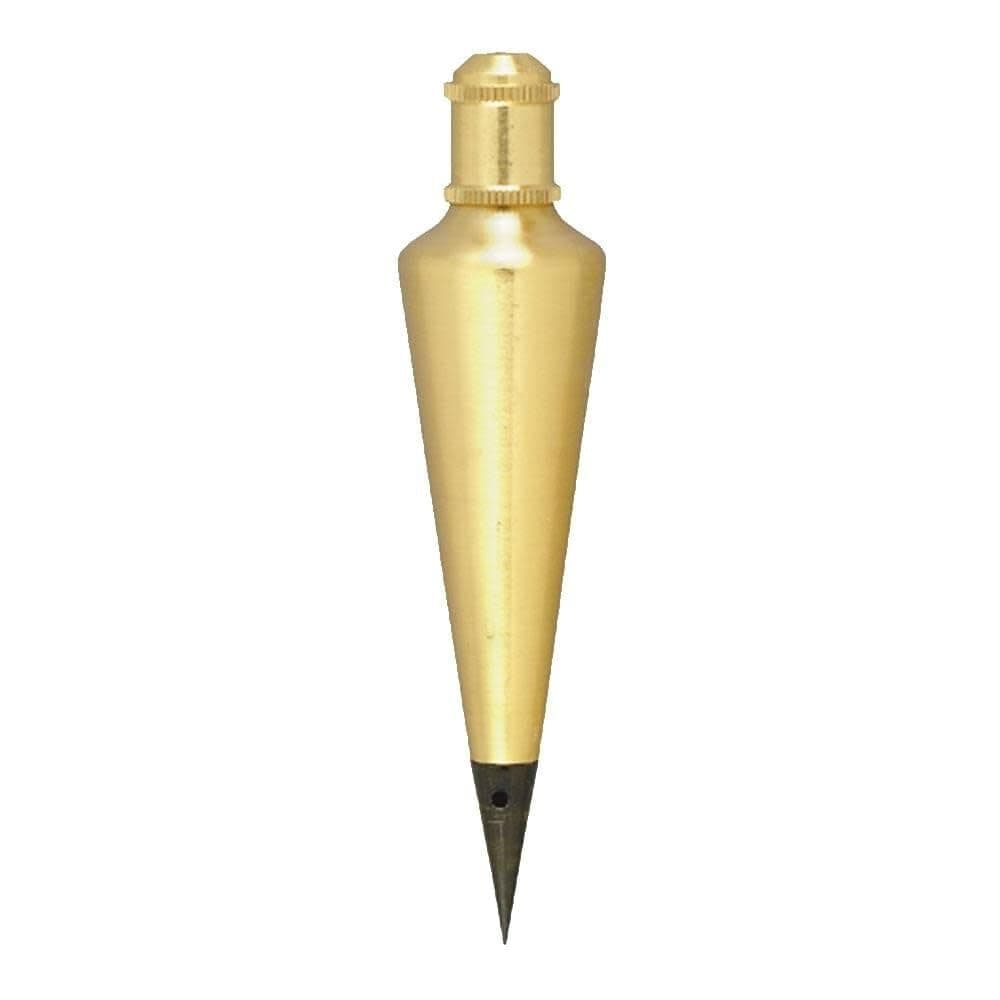 Level & Tool 116 Plumb Bob, 16 oz., Brass Finish, 1 Pack,Black