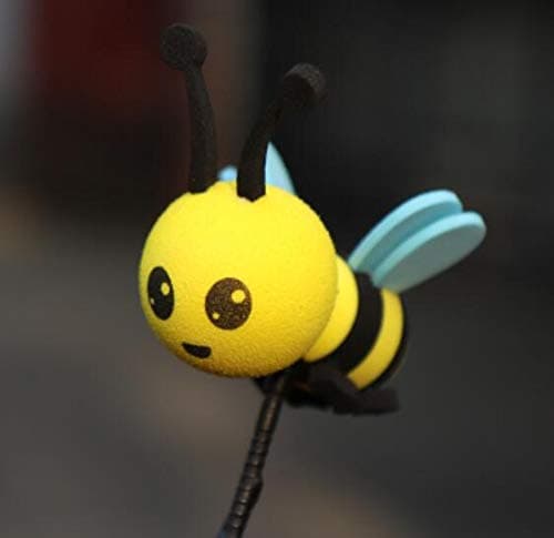1PC Bumblebee Car Decoration Car Antenna Topper Car Aerial Ball Antenna Ball