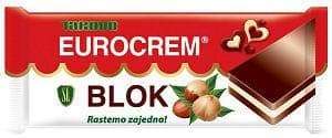 Eurocrem Hazelnut Milk and Cocoa BAR 100g