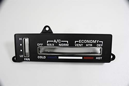 Keen Parts C3 Corvette 1977-1979 Heater Control Face Plate with Air Conditioning