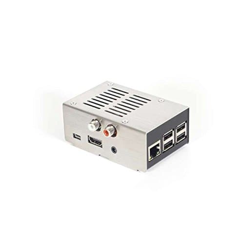 Steel case for HiFiBerry DAC+, silver cover