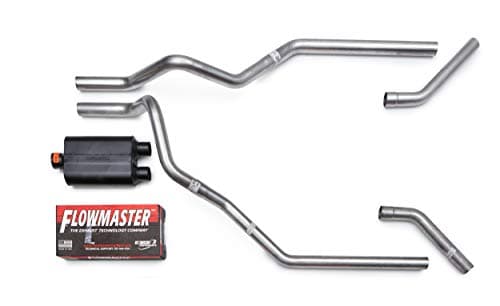 All-Stainless Flowmaster 40 Series Mandrel-Bent Dual Truck Exhaust Kit w/o Tips