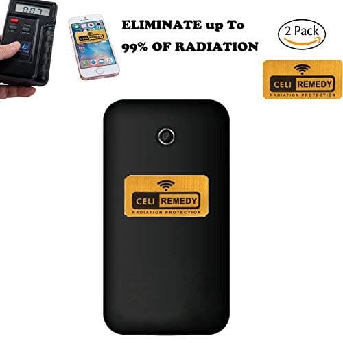 EMF Protection, Anti Radiation Protector Shield Sticker The Best EMR/EMF Neutralizer, Protect You and Your Family from Radiation EMF Shield for All Mobile Phones/Laptop/Tablet (2pcs)