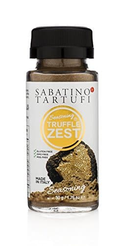 Sabatino Tartufi Seasoning Truffle Zest 1.76 OZ (Pack of 2) +10 pack mix M&M chocolate 1.69oz (BUNDLE)