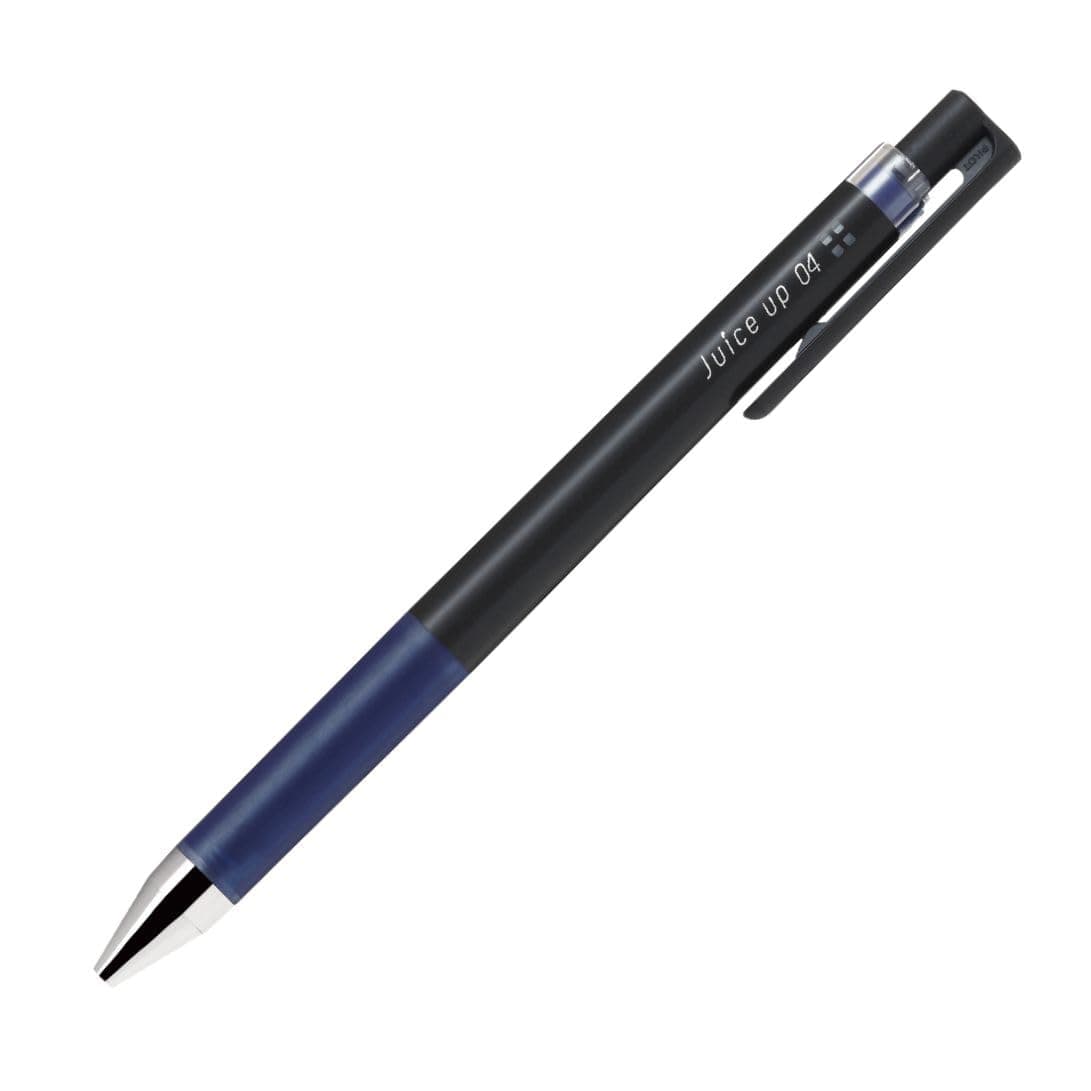 juice up 04 Retractable Gel Ink Pen, Ultra Fine Point 0.4mm, Navy Blu
