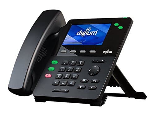 Digium D60 IP Phone 2-Line SIP with HD Voice, 4.3 Inch Color Display, Icon Keys (Renewed)