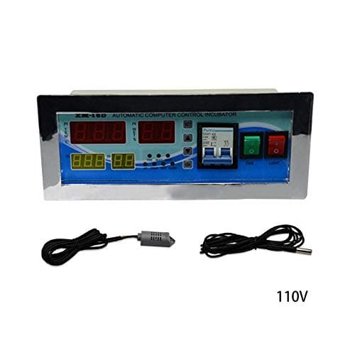 Owlhouse Incubator Controller, Multi Function Automatic Egg Incubator Machine Accessories with Digital Displaying Temperature Humidity Sensor for 24-5280 Incubator Egg Hatcher Incubators
