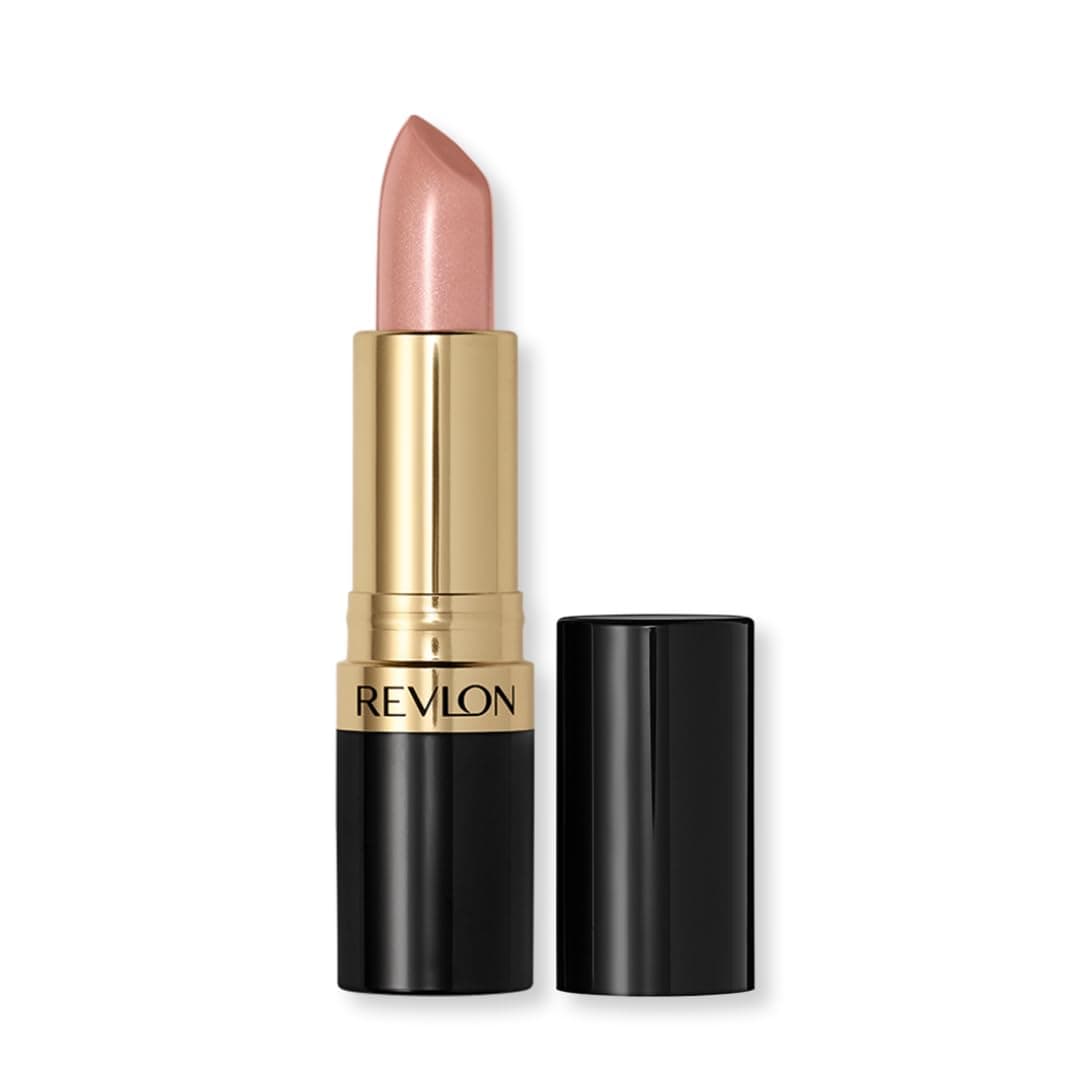 Revlon Super Lustrous Lipstick, Creamy Formula For Soft, Fuller-Looking Lips, Moisturized Feel, 025 Sky Line Pink, 0.15 oz