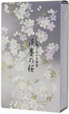 Japanese UNOCHIYO SENKOU Incense Sticks SAKURA Made in JAPAN