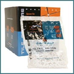 Barwalt 1/8" Regular Tile Spacers - 200 Pcs Bag - + Shaped