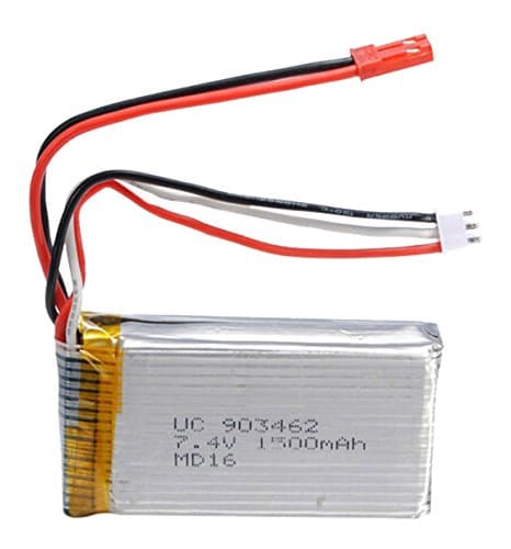 L959 035 – WL Toys Battery 7.4 V 1500 mAh SUITABLE FOR L959/L969/L979 L202 TY923 V913 Silver