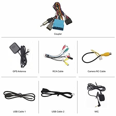 9 Inches Car Radio Receiver Android 10 System for Maruti Brezza 2022 with 2GB/16GB RAM & ROM, Gorilla Glasses/Full HD Display/WiFi/GPS/SWC/CP