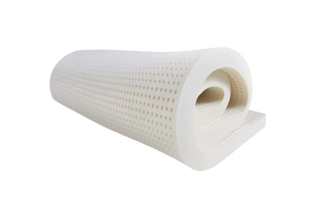 PlushBeds 2" Extra-Firm Mattress Topper | Organic Latex | Made in The USA | Luxurious Comfort | Soothing Pressure Point Relief | Support for Shoulders, HIPS, Back, and Knees | King