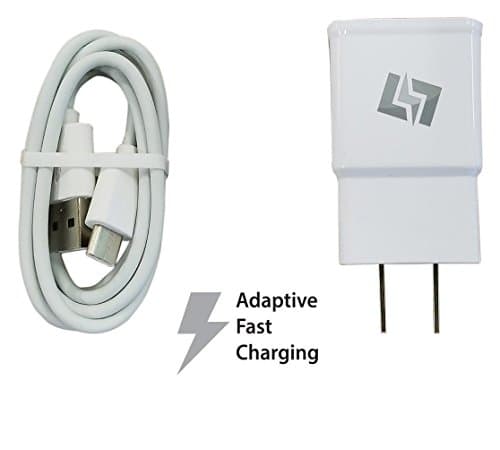 New FAST Adaptive Rapid Wall Charger Adapter+3 Foot USB C Cable for Samsung Galaxy S8 S8+ S9 S9+ Note 8 - Durable Dependable Strong