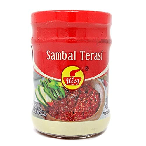 Finna Uleg Sambal Terasi (Chili Shrimp Paste), 190 Gram (Pack of 4)
