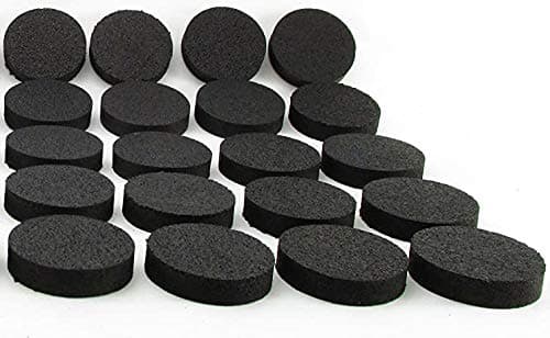 Flower Pot Feet, Invisible Flower Pot Risers, Rubber Risers for Plant Pots - 20 or 8 Pc (20)