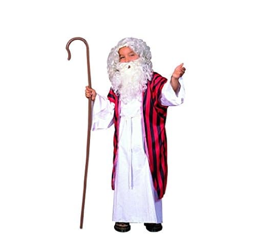 OvedcRay Moses Child Costume Shepherd Religious Biblical Joseph Jesus Play Kids