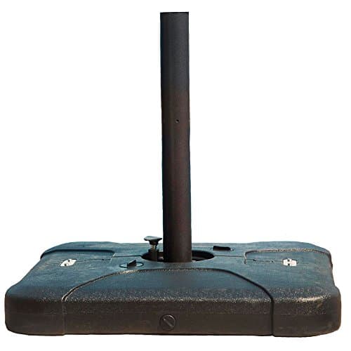 Hanover Outdoor Furniture CANTILEVERBASE Cantilever, Black Outdoor Umbrella Base