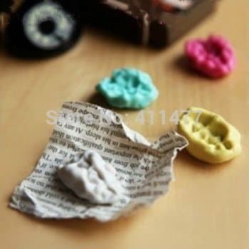 Stuck Up - Chewed Gum - Refrigerator Magnets -Gum Fridge Magnet 4Pieces/Set