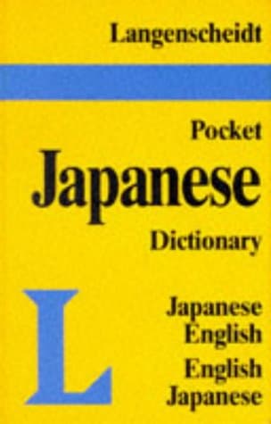 Langenscheidt's Pocket Japanese Dictionary: Japanese-English English-Japanese