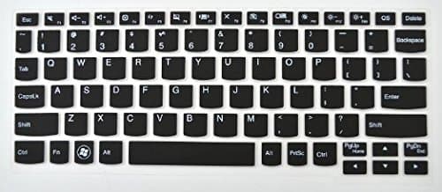 Avigator Translucent Black Ultra Thin Silicone Keyboard Protector Skin Cover for IBM Lenovo IdeaPad S206 , YOGA 11 ultrabook , YOGA 11S, IdeaTab K3011W , S210T Touchbook , K2450 - 1 Cleaning Cloth from Avigator