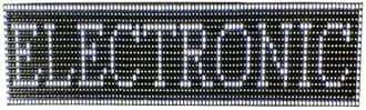 AL-QURAISH P10 Led Running/Scrolling Programable Text Message Display Board WI-FI (WHITE, 7INCH. × 25 INCH)