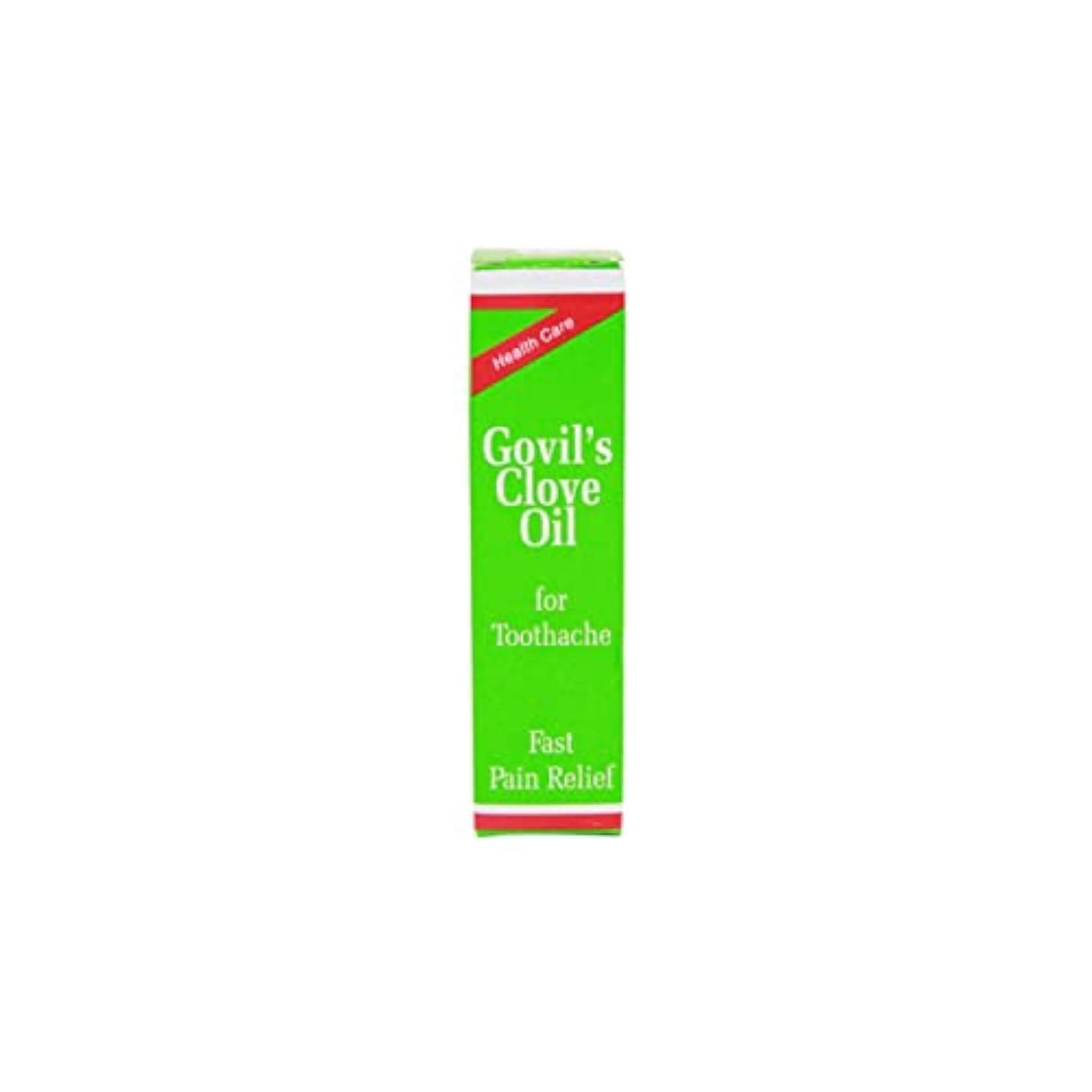 Govil's Clove Oil for Toothache - Fast Pain Relief - 10 ml
