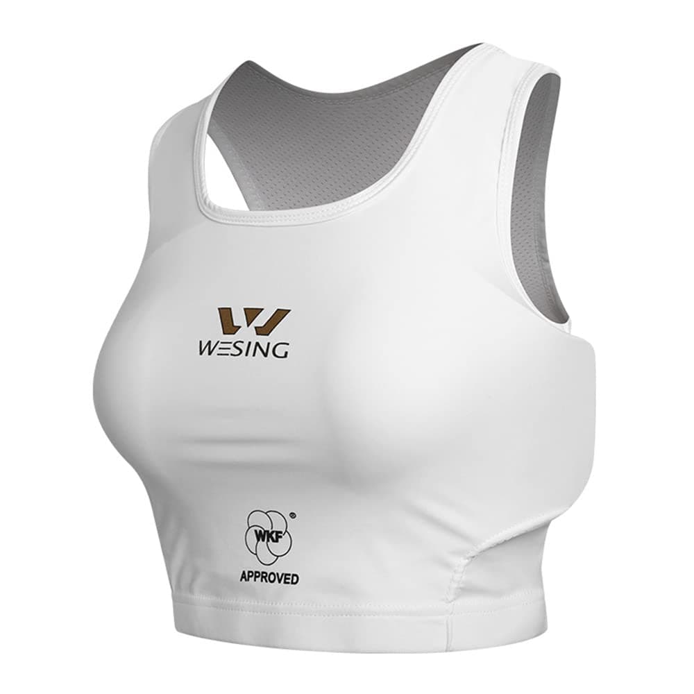 WESING WKF Approved Karate Chest Protector for Women
